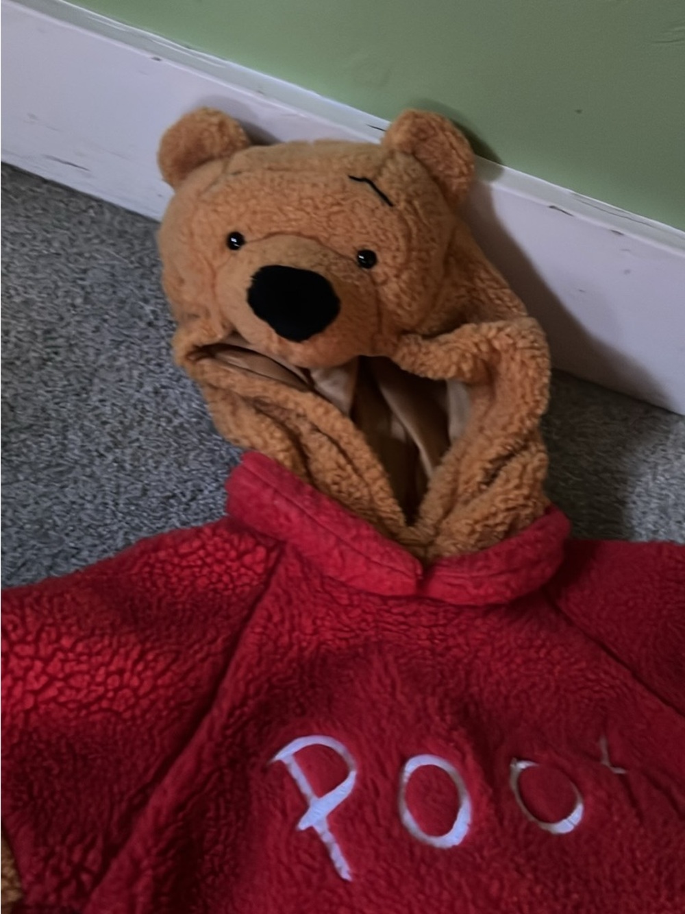 Pooh bear costume
